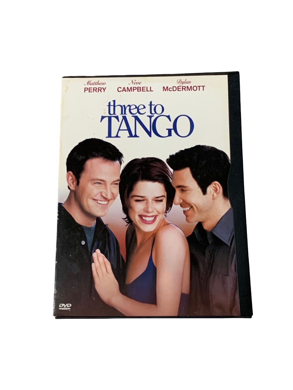 Three to Tango DVD Widescreen w/ Case & Cover Art Matthew Perry PG-13